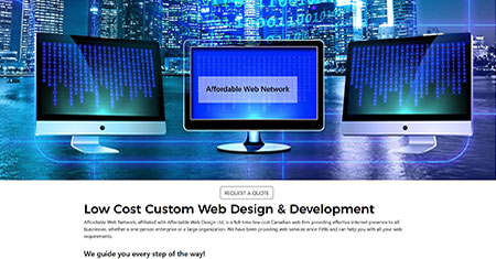 Affordable Web Design Ltd's full-stack developers can create any end result you wish to accomplish.